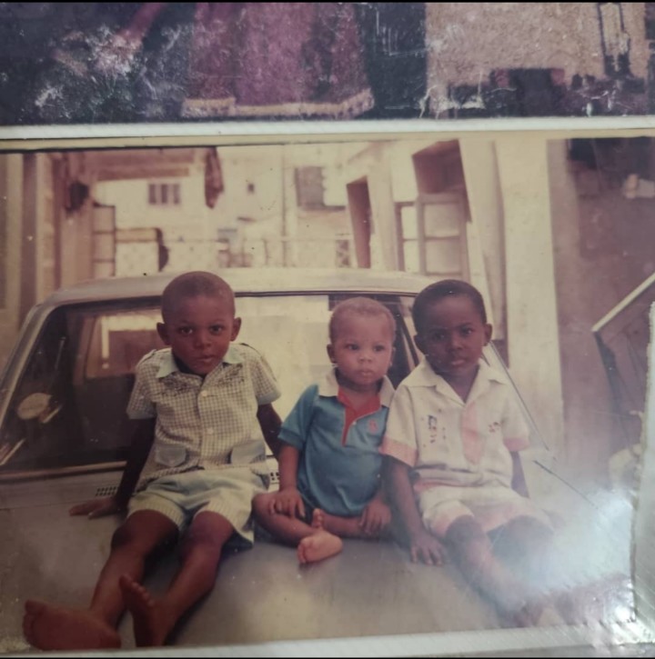 The Three Musketeers:&nbsp;Dayo growing up.